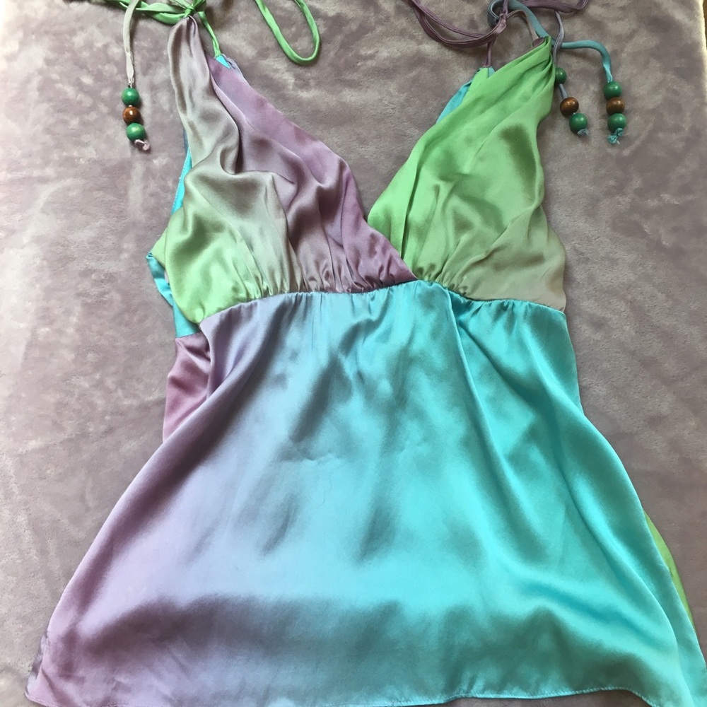 Alice & Trixie Ombré Silk Top